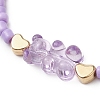 8Pcs 8 Colors Glass Seed Beads Stretch Bracelet Sets BJEW-JB11234-4