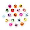 Opaque Acrylic Beads MACR-YW0001-22E-7