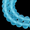 Transparent Glass Beads Strands X-EGLA-A034-T10mm-MD08-5