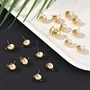 SHEGRACE Brass Stud Earring Findings XGR0025G-36G-4