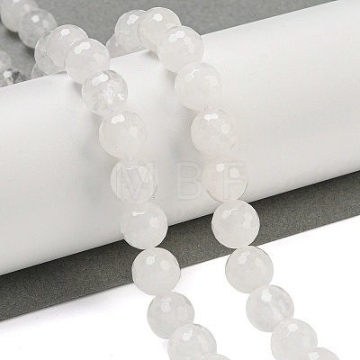 Natural Quartz Crystal Beads Strands G-E571-A11-03-1