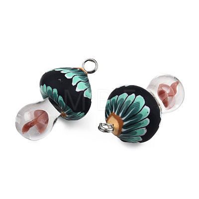 Handmade Polymer Clay Pendants CLAY-N010-065-C03-1