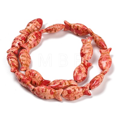 Synthetic Turquoise Beads Strands TURQ-F019-01-1