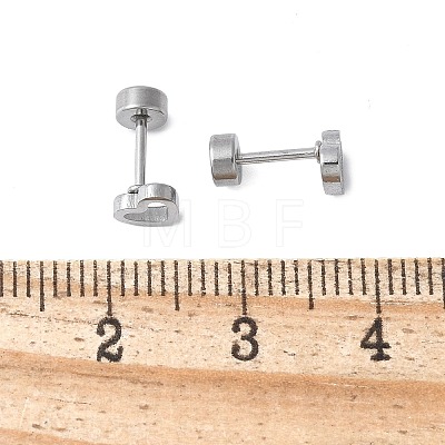 304 Stainless Steel Stud Earrings for Women EJEW-E603-05E-P-1