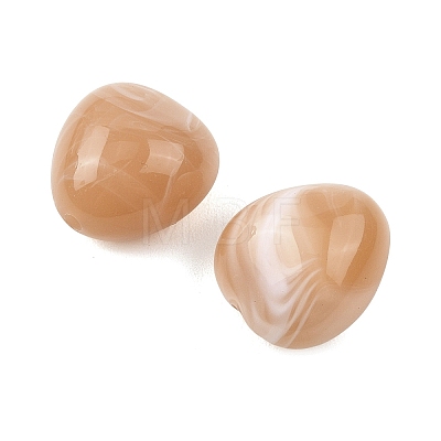 Opaque Acrylic Beads OACR-Z036-01B-03-1