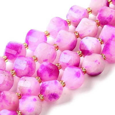 Natural Quartz Dyed Beads Strands G-U023-A02-09-1