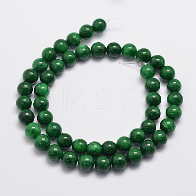 Natural Malaysia Jade Beads Strands X-G-A146-8mm-B04-1