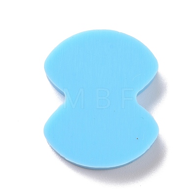 Flat Rugby Shaped Ornament Silicone Molds DIY-L067-L03-1