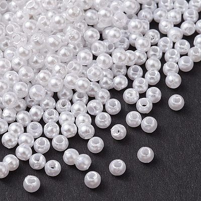 ABS Plastic Imitation Pearl Beads KY-KY0001-51-1