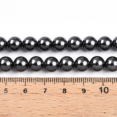 Baking Paint Pearlized Glass Pearl Bead Strands HY-N002-8mm-A02-1