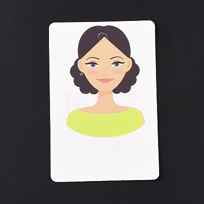Paper Earring Display Cards DIY-B061-04A-1