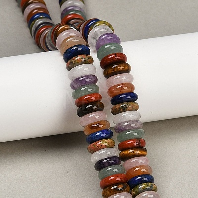 Natural Mixed Stone Beads Strands G-G275-B01-01-1