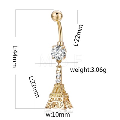 Piercing Jewelry AJEW-EE0006-74A-G-1