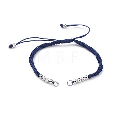 Adjustable Nylon Thread Bracelet Making AJEW-JB00513-1