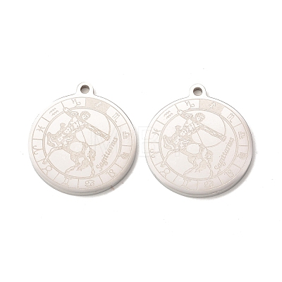 Non-Tarnish 304 Stainless Steel Pendants STAS-A074-03B-P-1