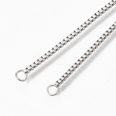 Adjustable 304 Stainless Steel Slider Bracelets Making X-STAS-T050-031P-1