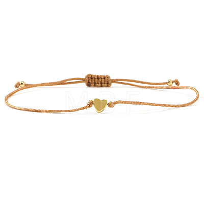 Valentine's Day Nylon Cord Braided Bracelets VO3472-3-1