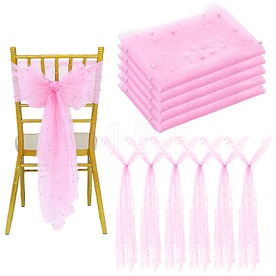 Nylon Mesh Fabrics DIY-WH0622-647A-1