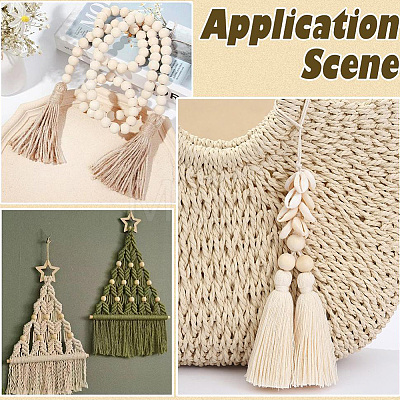 1700Pcs 3 Styles Natural Unfinished Wood Beads WOOD-PA0001-56-1