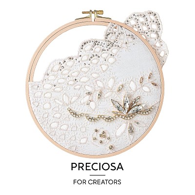 Preciosa® MAXIMA Crystal Round Stones Y-PRC-RBSS8-20410-1