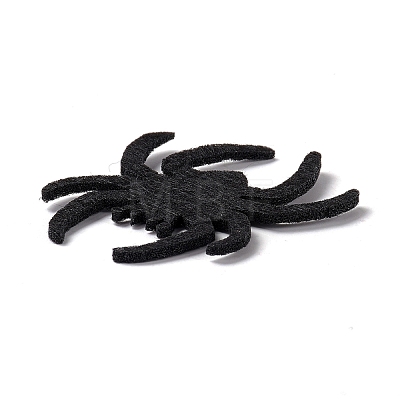 Wool Felt Spider Party Decorations AJEW-P101-03A-1