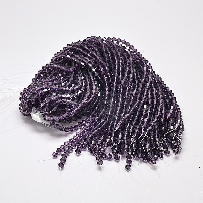 Transparent Glass Beads Strands LS-EGLA-A039-T2mm-D04-1