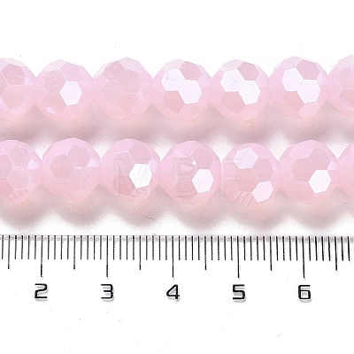 Electroplate Glass Beads Strands LS-EGLA-A035-J10mm-A02-1