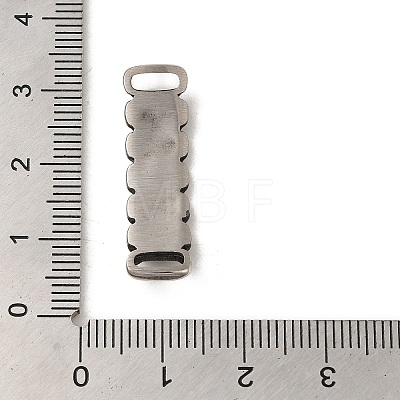 304 Stainless Steel Connector Charms STAS-U001-01AS-1