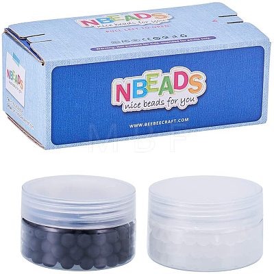  Transparent Glass Beads GLAA-NB0001-01-1