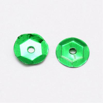 Plastic Paillette Beads PVC-A001-6mm-04-1