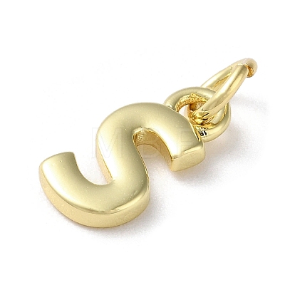 Rack Plating Brass Charms KK-P245-06G-S-1