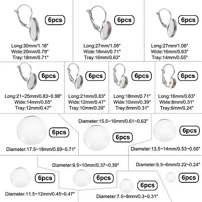DIY Earring Making Kit STAS-DC0002-49-1