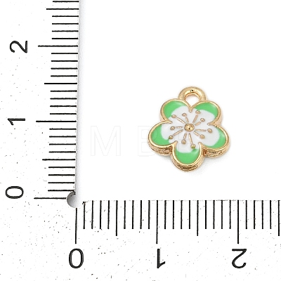 Alloy Enamel Pendants FIND-Z070-05G-05-1