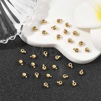 SHEGRACE Brass Crimp Beads XGRPCH780-189G-1