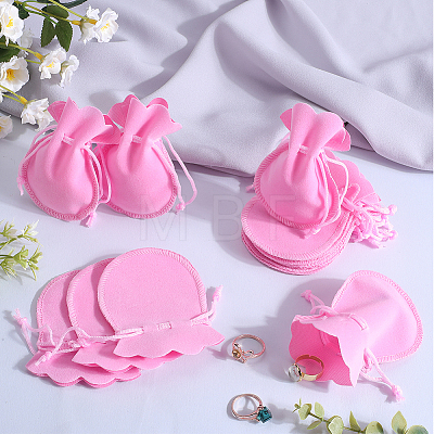 20Pcs Gourd Velvet Drawstring Bags TP-BBC0001-07A-02-1