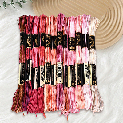 6-Ply Polyester Embroidery Floss OCOR-WH20074-15H-1