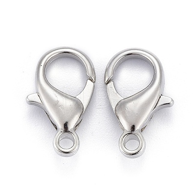Zinc Alloy Lobster Claw Clasps E105-NF-1