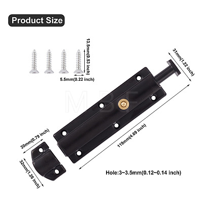 304 Stainless Steel Spring Locks Set X1-SW-TAC0001-22B-EB-1