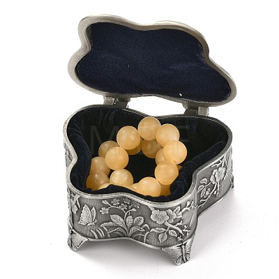 Butterfly European Classical Princess Jewelry Boxes OBOX-I002-02-1