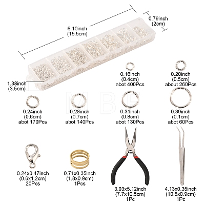 DIY Jewelry Making Finding Kit DIY-YW0006-12S-1