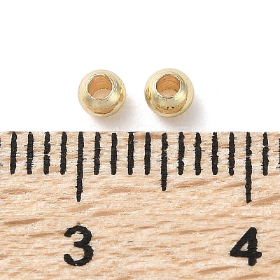 Rack Plating Brass Spacer Beads KKB-I709-03C-G01-1