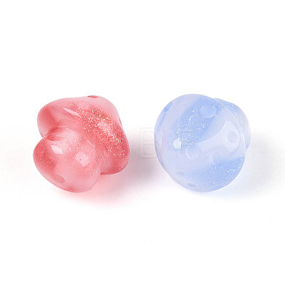 Opaque Imitation Cat Eye Resin Beads RESI-T060-39M-1