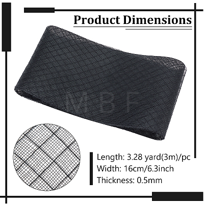 3M Elastic Polyester Deco Mesh Ribbons DIY-WH0530-55C-1