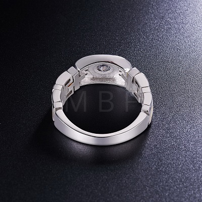 SHEGRACE 925 Sterling Silver Finger Ring JR536A-04-1