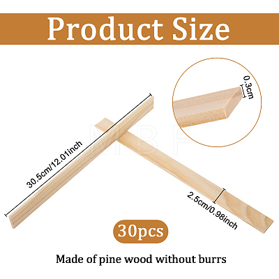 Wood Sticks DIY-WH0933-04C-1