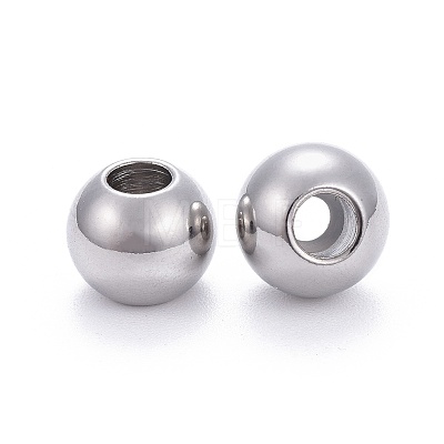 201 Stainless Steel Beads STAS-L218-15P-1