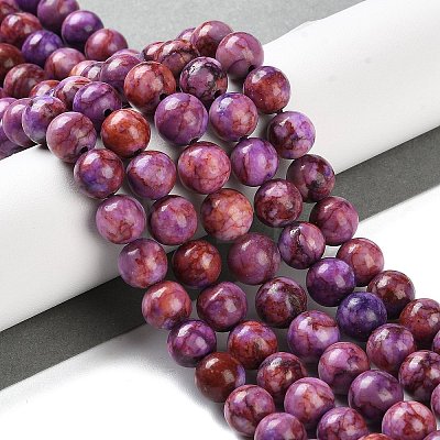 Natural Turquoise Dyed Beads Strands TURQ-U001-02D-1