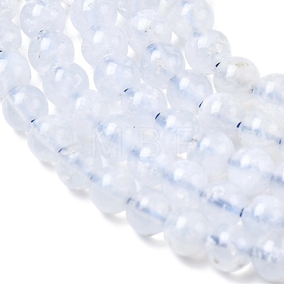 Natural Blue Lace Agate Beads Strands G-G344-A02-4mm-1
