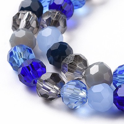 Glass Beads Strands GLAA-E036-09H-1