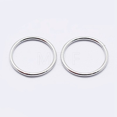925 Sterling Silver Soldered Closed Jump Rings LS-STER-F036-03P-1x7-1